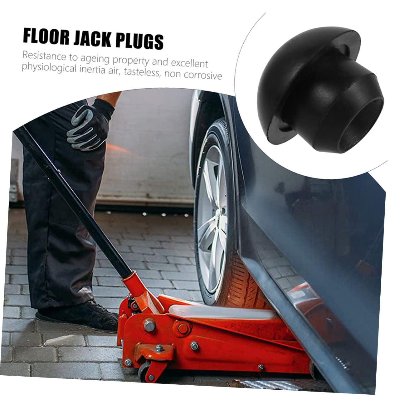 Tappi Di Gomma Per Cric Idraulico - Set Da 10 Pezzi, Per Sigillatura E Protezione - Foto 8