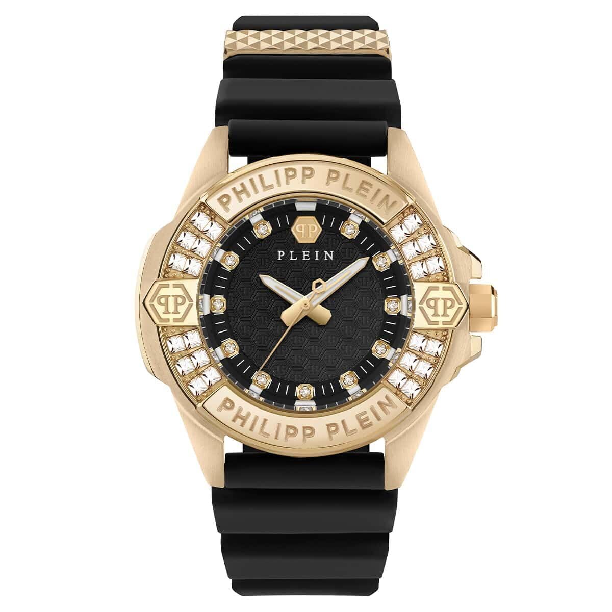 Philipp Plein Orologio Analogico al Quarzo da Donna con Cinturino in Silicone PWOFA0225