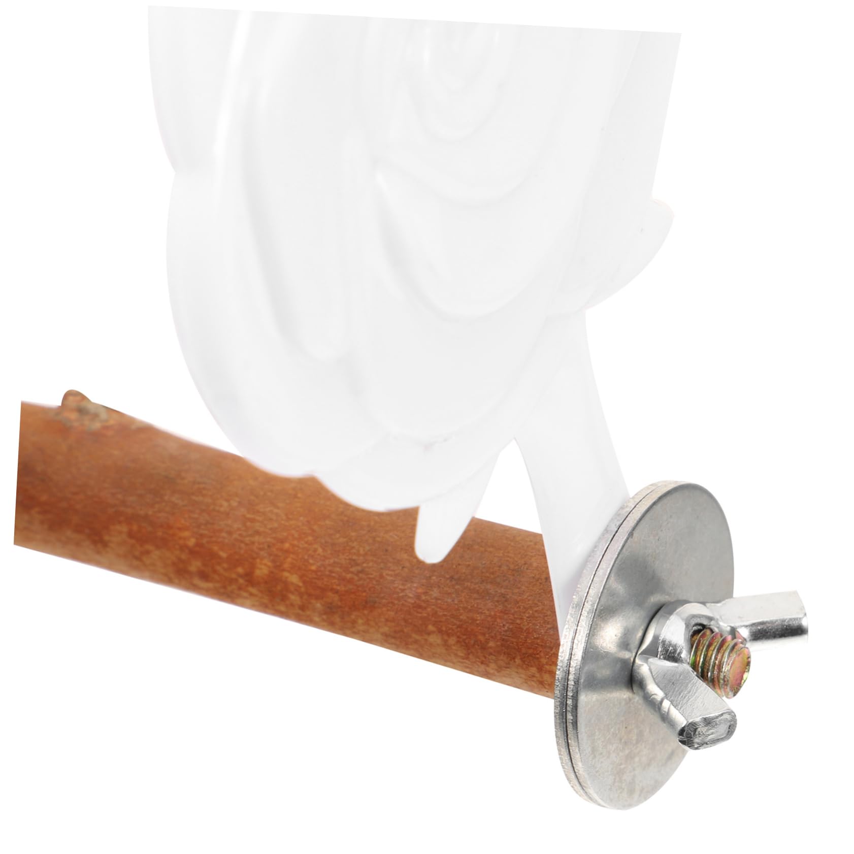 iplusmile 10 Ensembles Vis de Fixation pour Support de Cage à Oiseaux avec Écrous et Rondelles Accessoires de pour Perchoirs Vis Métalliques Durables pour Stabilité et Installation Facile