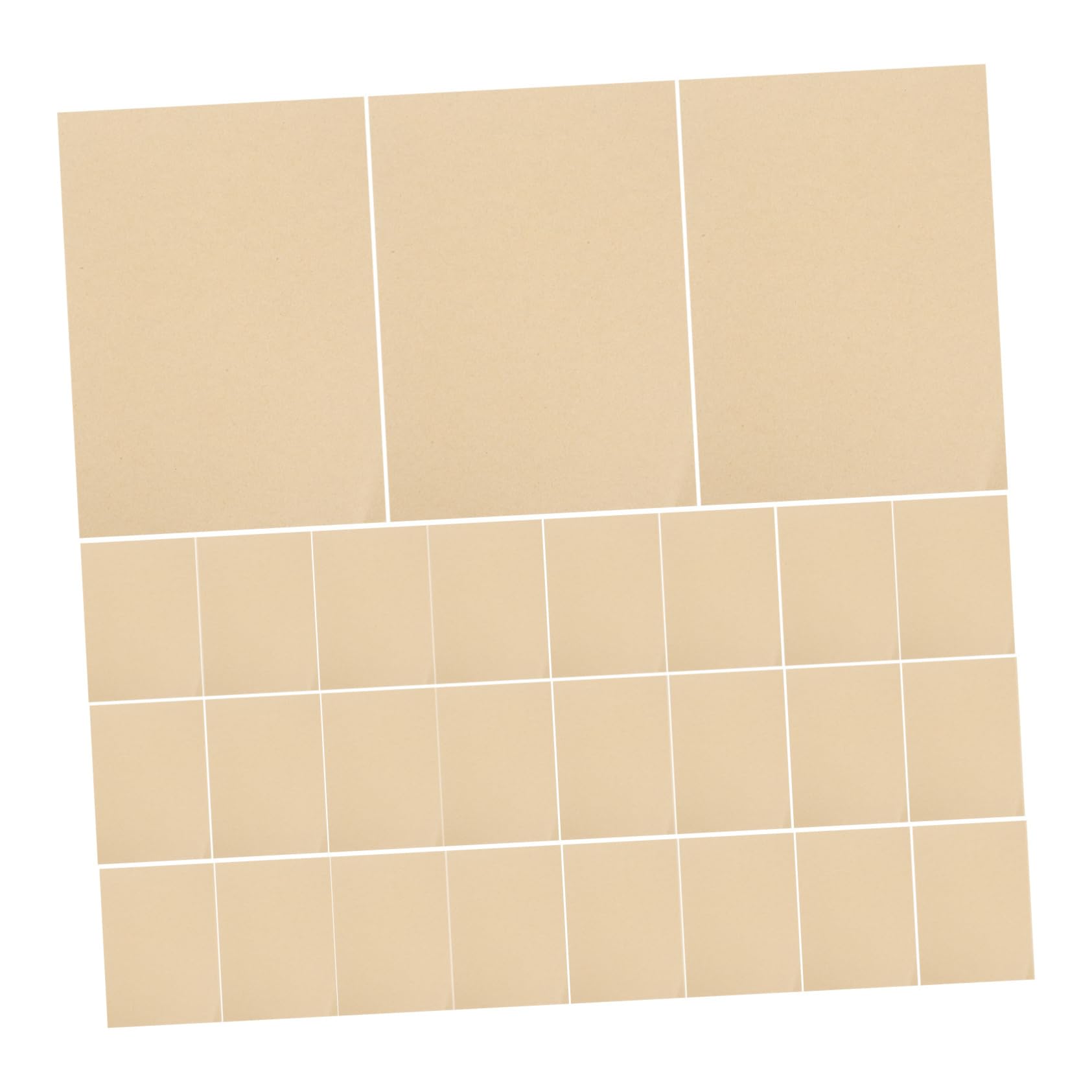 Brauner Karton A4 1 Packung Dickes Bastelpapier Schliff