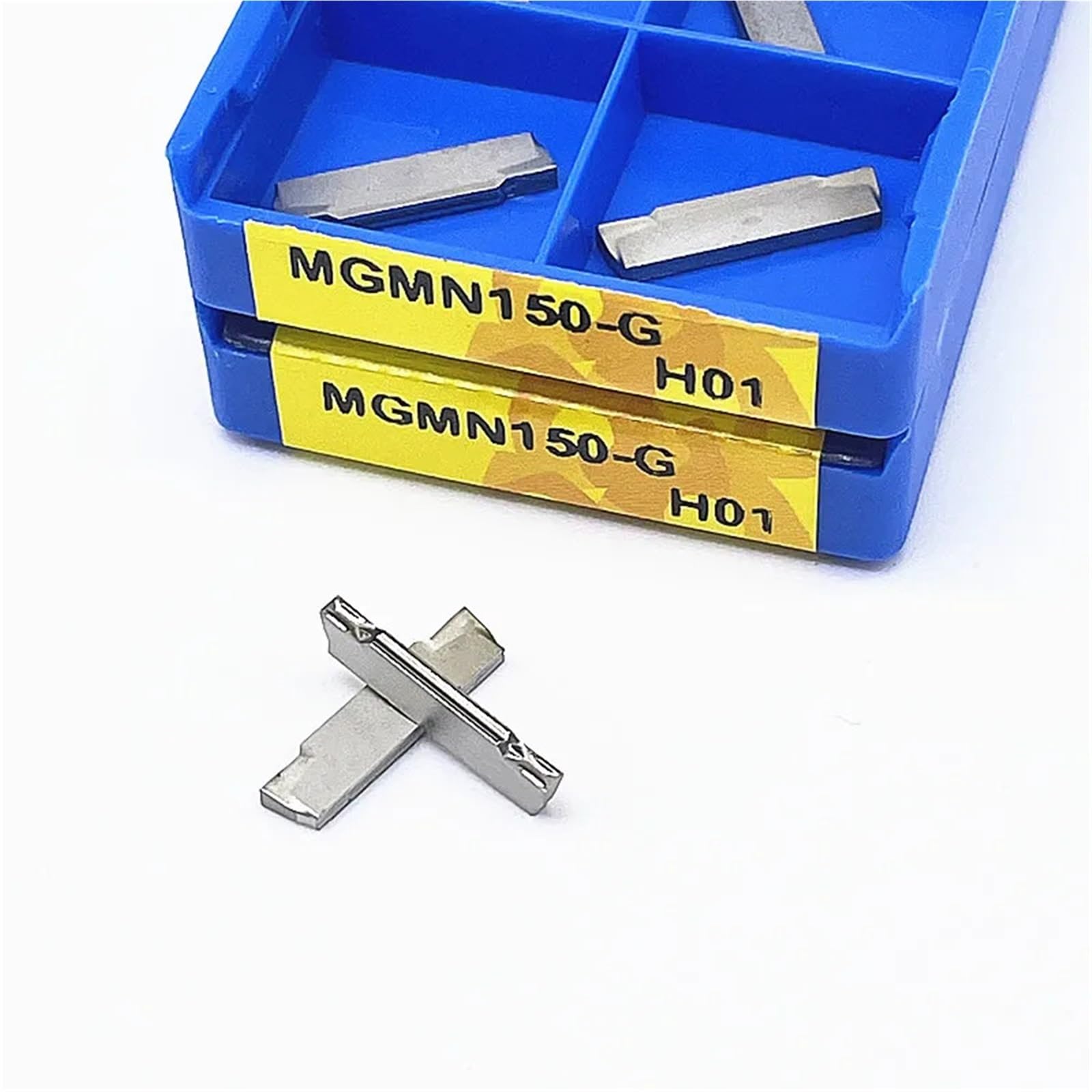 10 piezas MGMN150-G MGMN200-G MGMN250-G MGMN300-M MGMN400-M MGMN500-M H01 Inserto de torneado de carburo indexable Herramientas de corte for ranurado de torno(MGMN300-M H01)