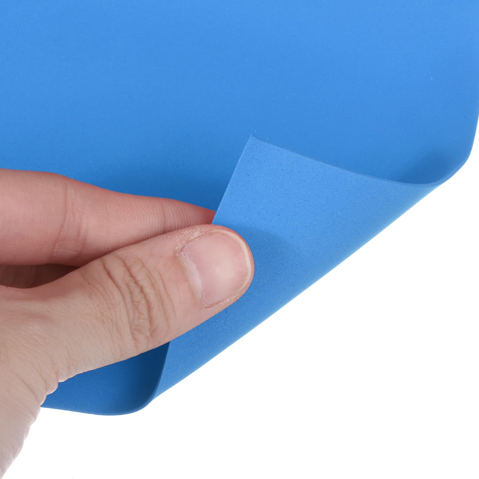 QUARKZMAN Lot de 10 Feuilles Feuilles de Mousse EVA Bleu Lac 90 cm x 50 cm