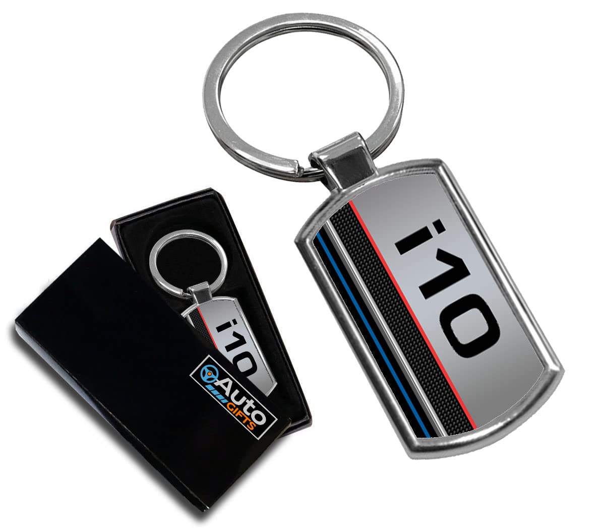 Cargifts Unisex Silver Keyring Fori I10