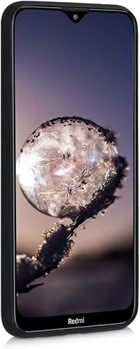 Miniatura 3 de kwmobile Funda compatible con Xiaomi Redmi 8 - Funda protectora delgada para teléfono TPU - Acabado mate suave - Negro mate