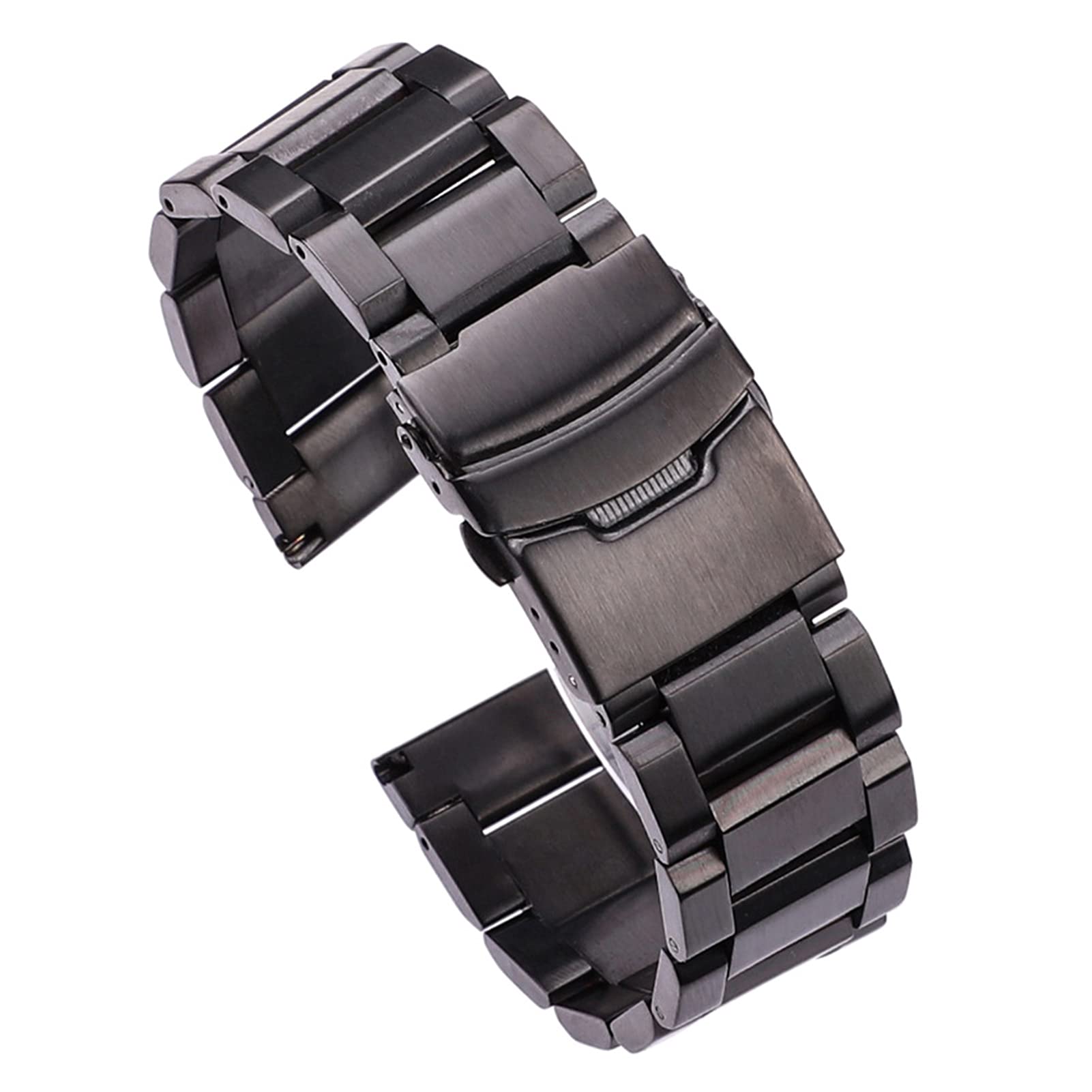SiChouwz Cinturino in acciaio inox cinturino da donna metallo 18mm 20mm 22mm 24mm accessori argento rosa oro rosa nero