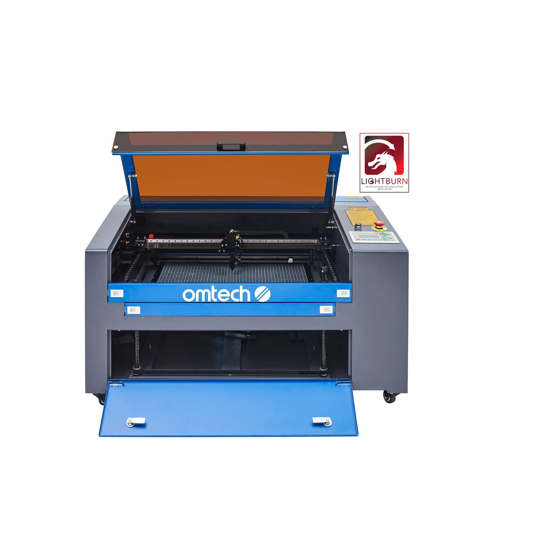 Buy OMTech Upgraded 55W CO2 Laser Engraver Cutter with 16 x 24 Inch