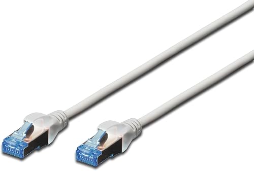 DIGITUS LAN Kabel Cat 5e - 0,5m - CCA Netzwerkkabel Mit RJ45 - SF/UTP Geschirmt 