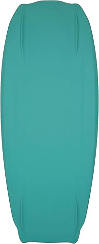 Miniatura 18 de Xspec Rodillera con correa de gancho para rodilla, surf, barco, waterboarding, arrodillarse con superficie de espuma acolchada para niños, Blanco