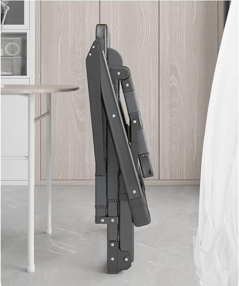 Adjustable with Pillow & Massage Armrest - Folding Reclining Lounge Chair for Patio & Lawn - Comfortable Orange Outdoor Recliner - Ergonomic Design, One Size