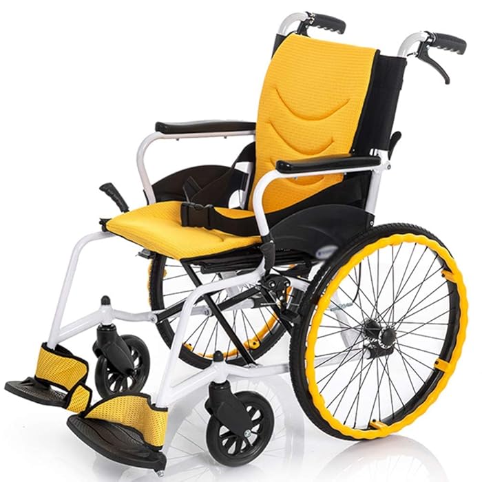 Buy Foldable Wheelchair Light and manual Wheelchair for Disables and