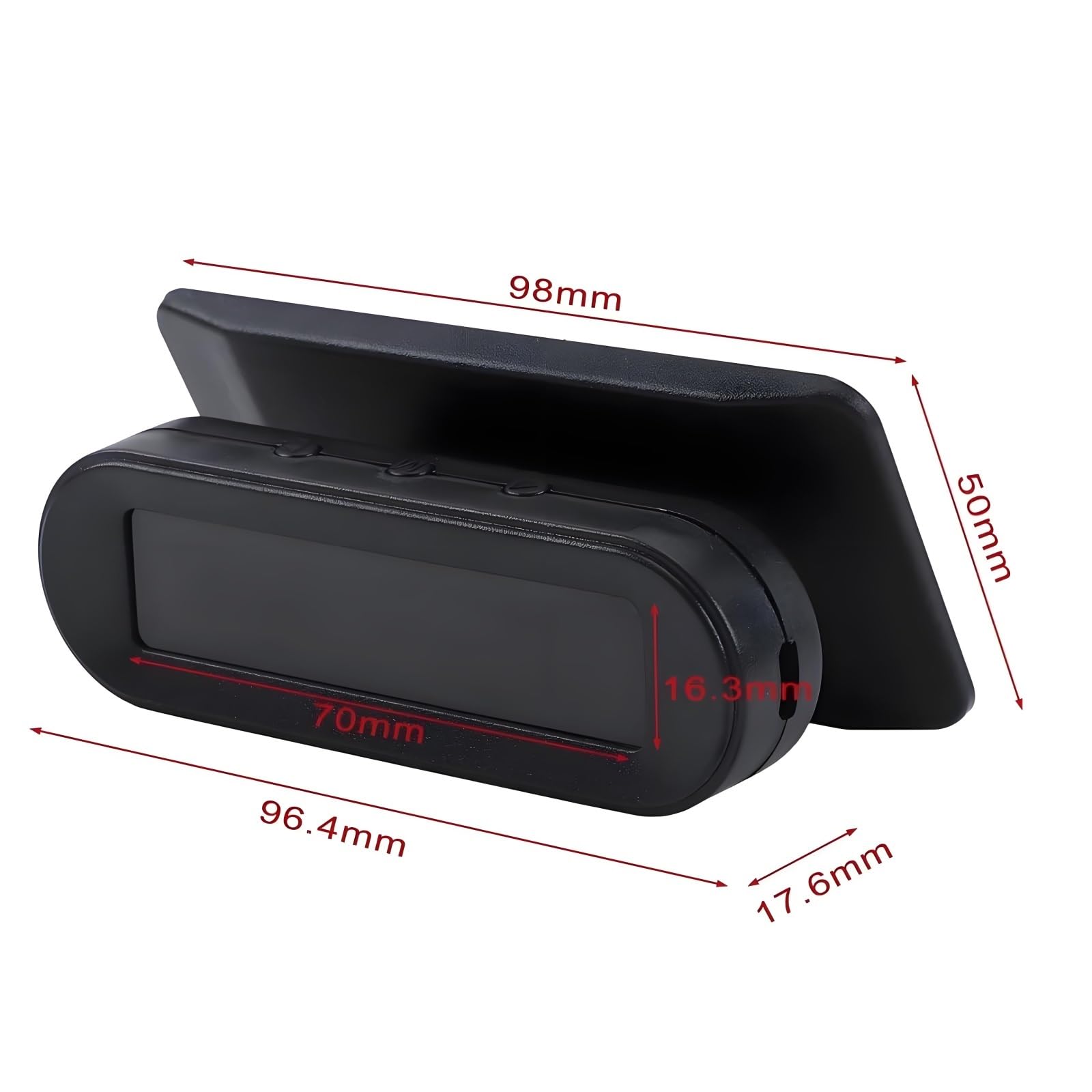 Solar TPMS 4 Externe Sensoren - Solar Lade LCD Monitor Realtime Druck Und Temperaturwarnung IP67 Sensoren PSI/Bar Für Pkw SUV OEM TPMS-4S