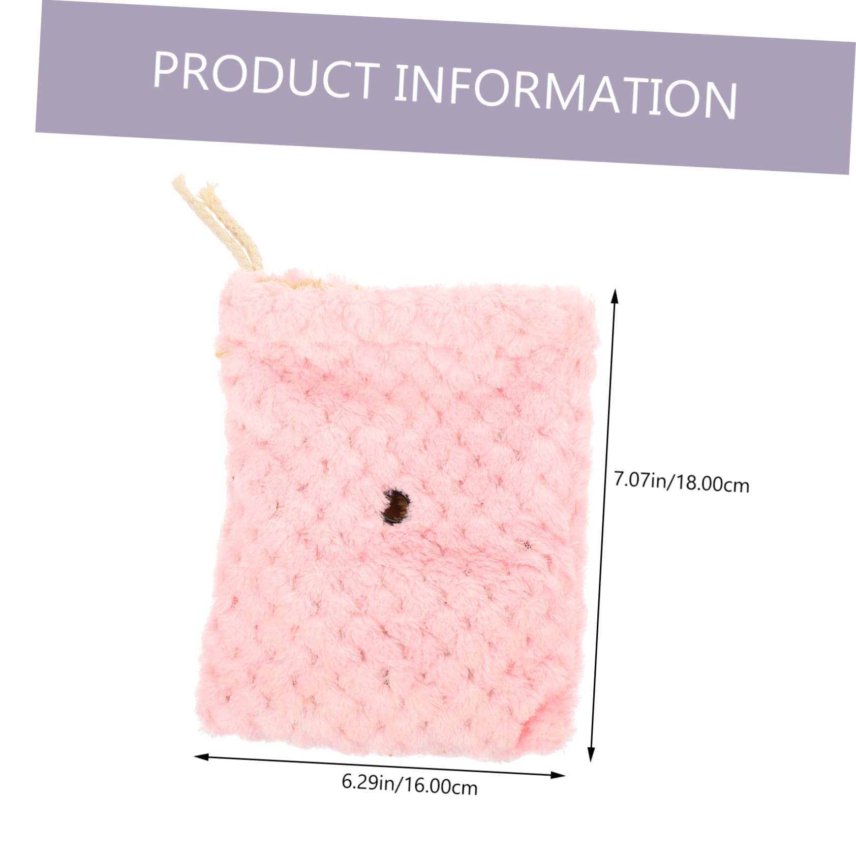 Garneck Portable Hamster Carrier Handbag Durable Drawstring Bag for Pets Like Guinea Pigs Hedgehogs and for Travel Hiking and Daily Use