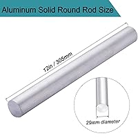 Vista 33 de 1" Aluminum 6061 Round Rod 12" Long, 1" Diameter Solid T6511 New Lathe Bar Stock