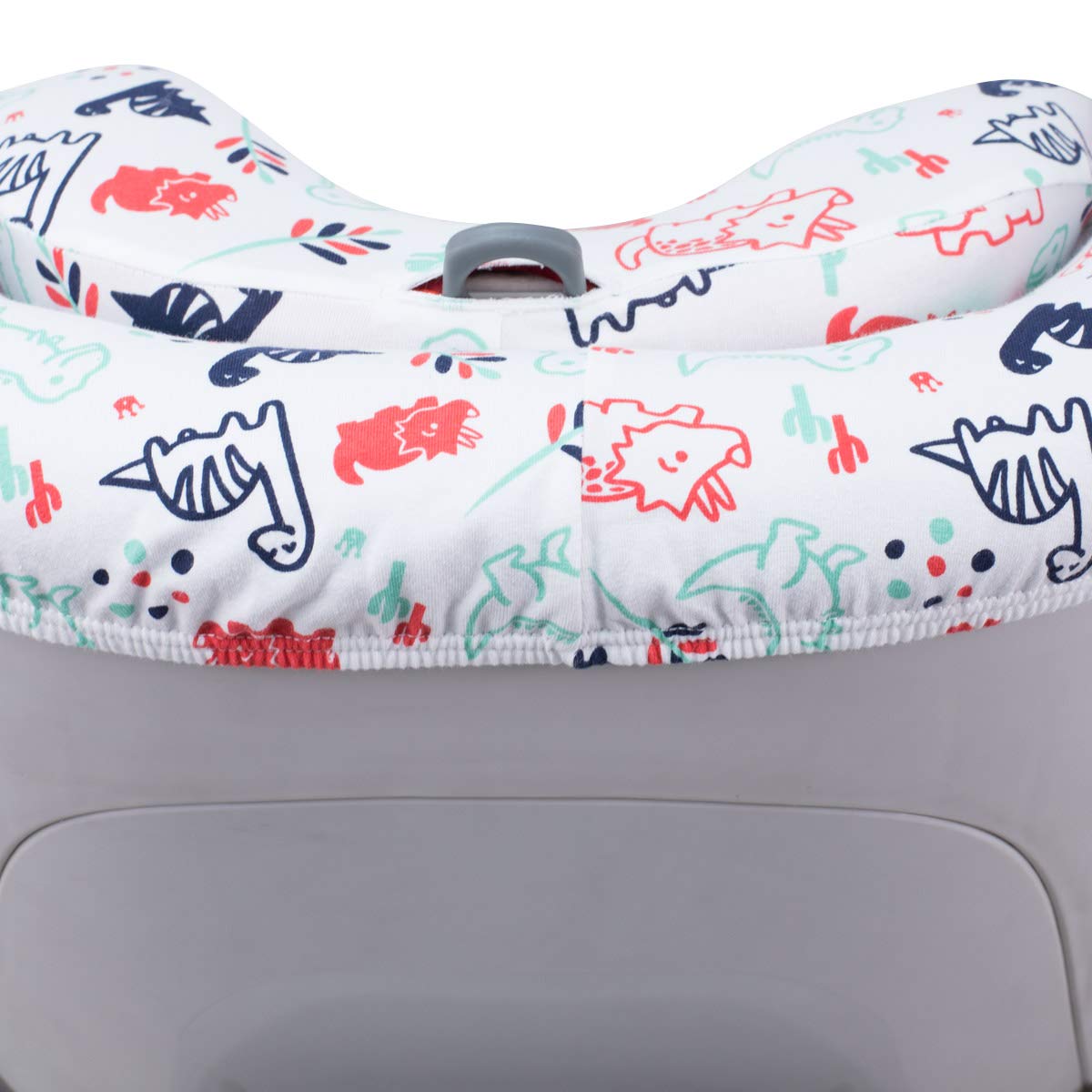 JYOKO KIDS Rivestimento per seggiolino auto in cotone compatibile con Be Cool Nado O3, Chicco 2 Easy (DINO PARTY)