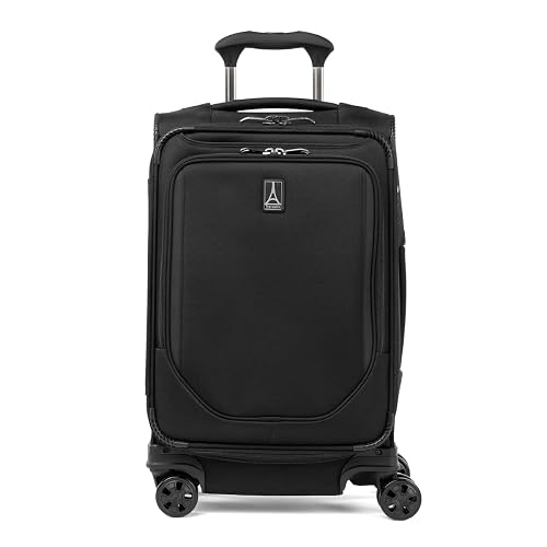 Travelpro Crew Classic Lightweight Softside Expandable Carry on Luggage 21-Inch, Black