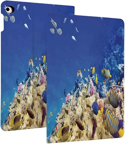 Ocean Decor - Funda de piel para iPad de 7ª generación 10,2