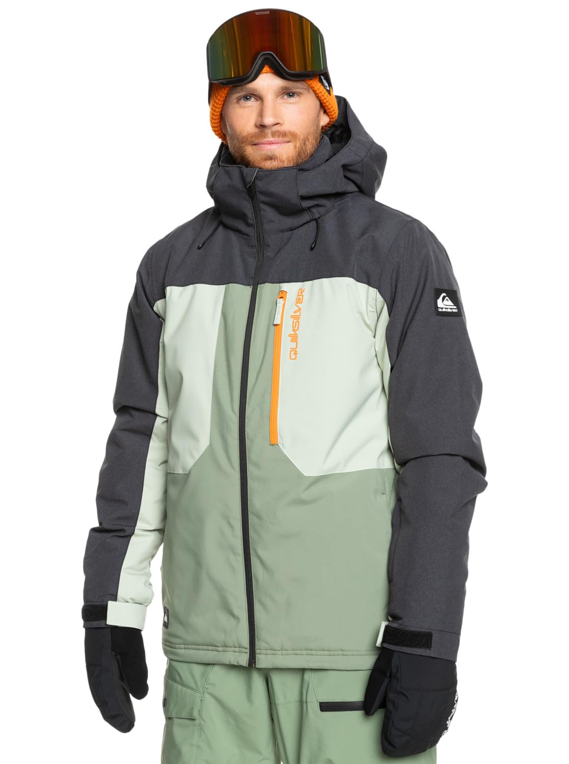 Quiksilver Snow Jacket Dawson JK Men Green XS