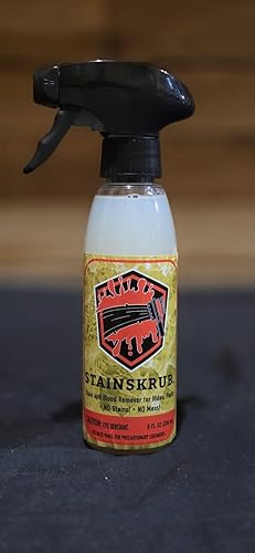 StainSkrub® - Enzymatic Blood Stain Remover for Hunting Gear &