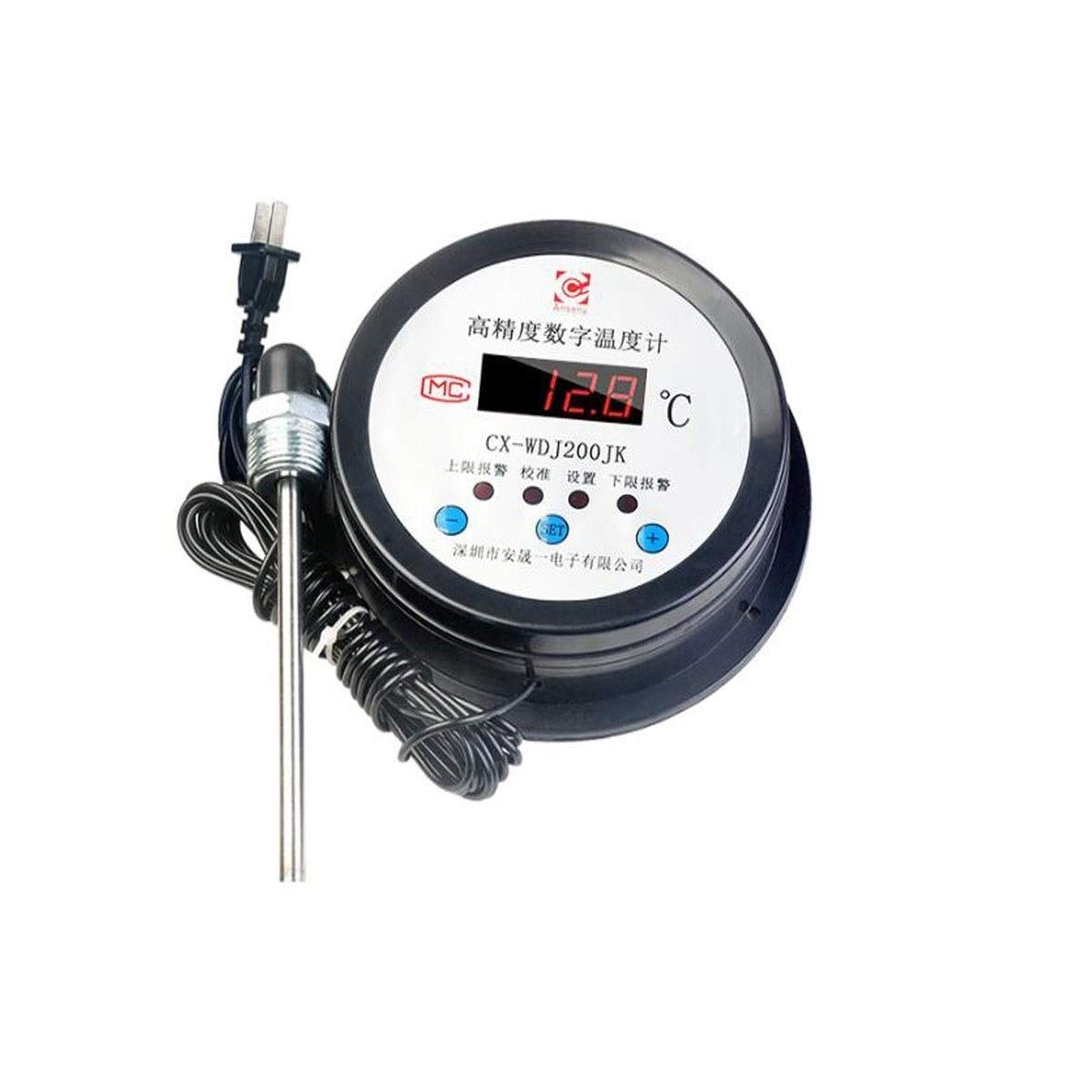 XINGYU Termómetro Digital, Invernadero Industrial de Alta precisión con sondas, acuicultura, Almacenamiento electrónico en frío, medidor de Temperatura del Agua Herramientas domésticas