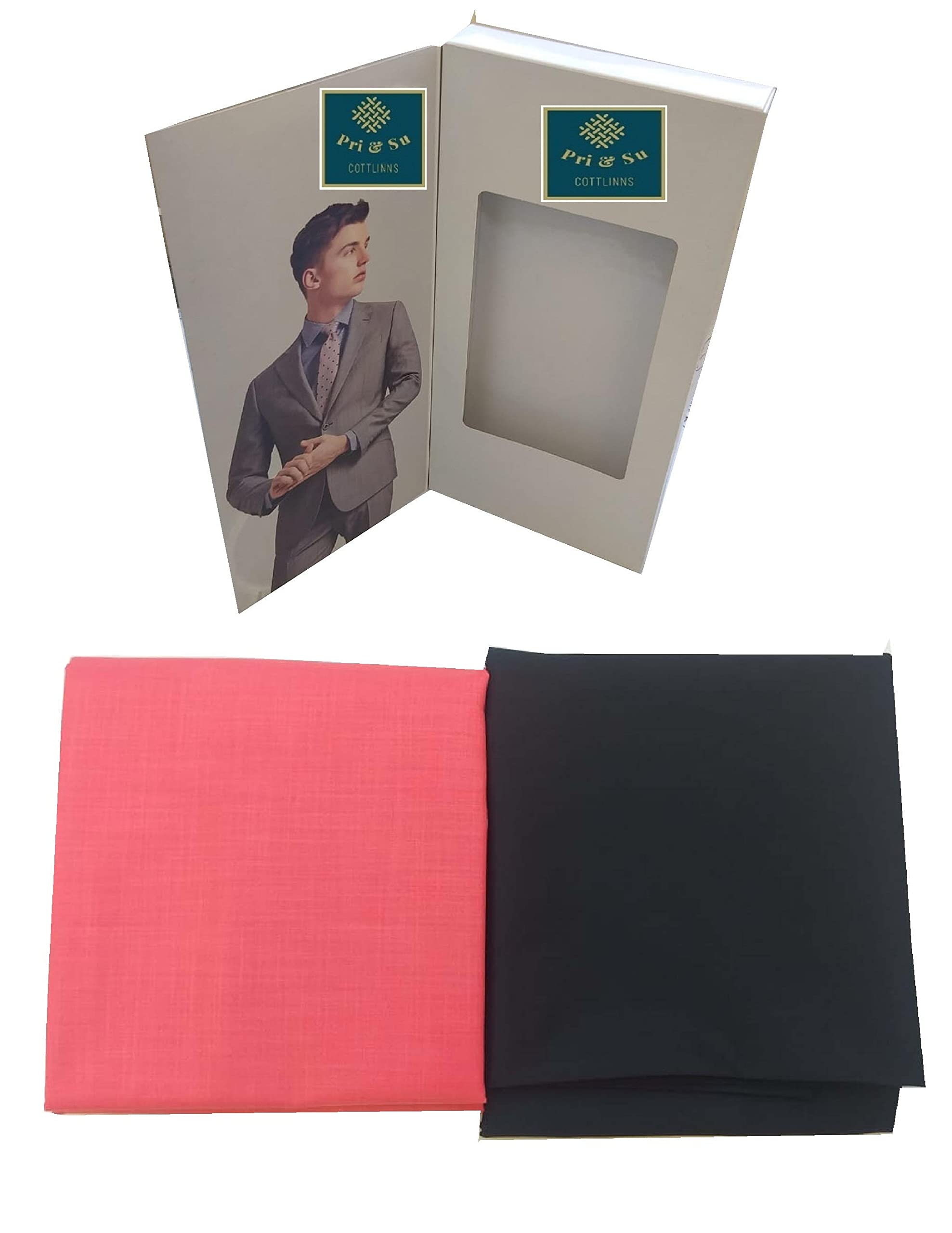 Pri & Su CottLinns Combo of Cotton Shirt 10011 & Trouser 6-picture-30