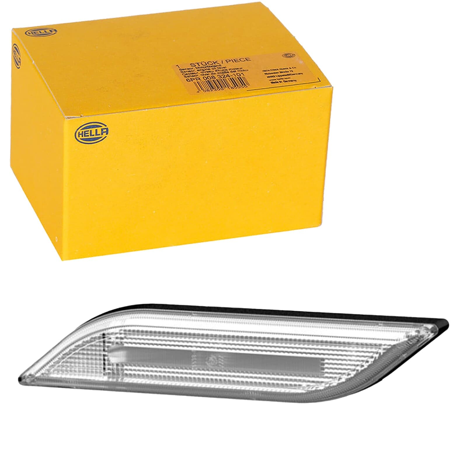 Turn Signal Indicator Left yellow (amber) 2BM 013 339-011 HELLA