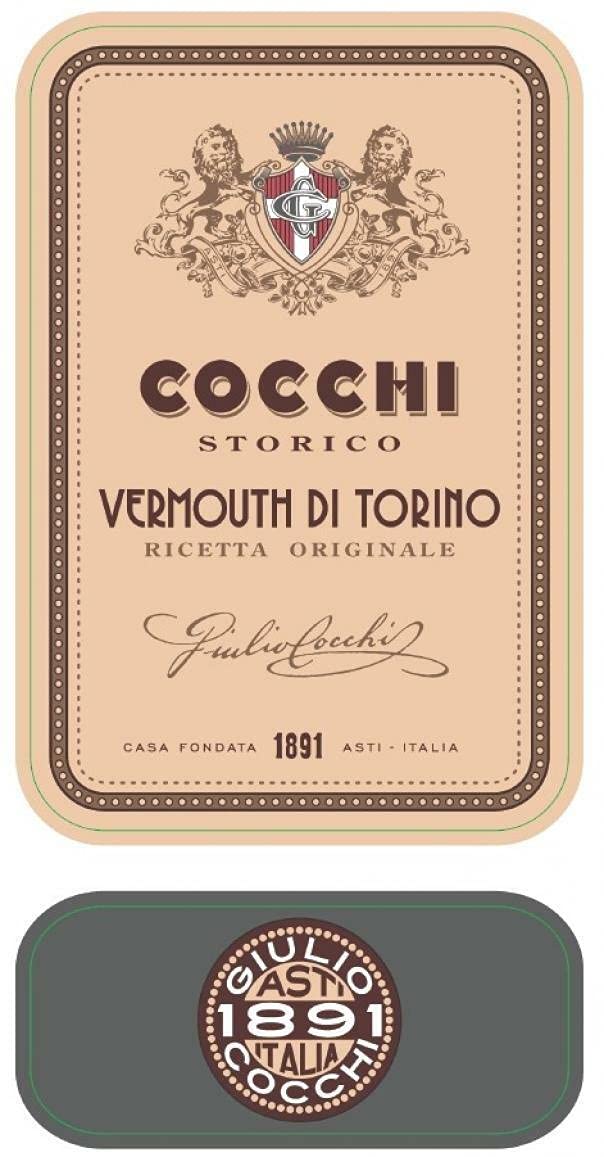 COCCHI STORICO VERMOUTH DI TORINO RICETTA ORIGINALE 75 CL