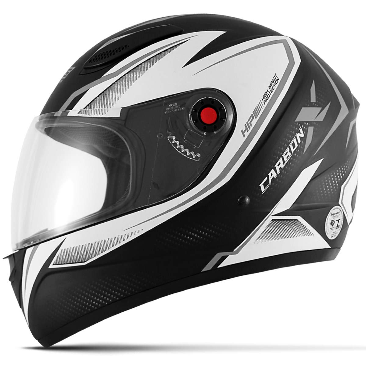 CAPACETE FECHADO MIXS FOKKER CARBON X 2019 FOSCO GRAFITE TAM. 60
