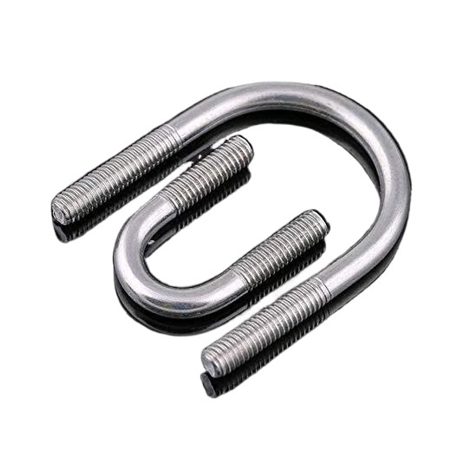 BOL-26556 1 pz/2 pezzi 304 morsetto cavallotto bullone a U M6 M8 M10 M12 - (Dims: x 275 (1 pezzo)