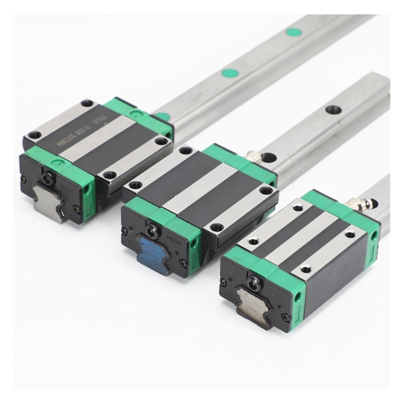 Szyna Liniowa HGR20 2 Szt. Prowadnica + 4 Wózek Liniowy HGH20CA Lub HGW20CC Do CNC(2 Rails 4 HGW20CC,500mm)