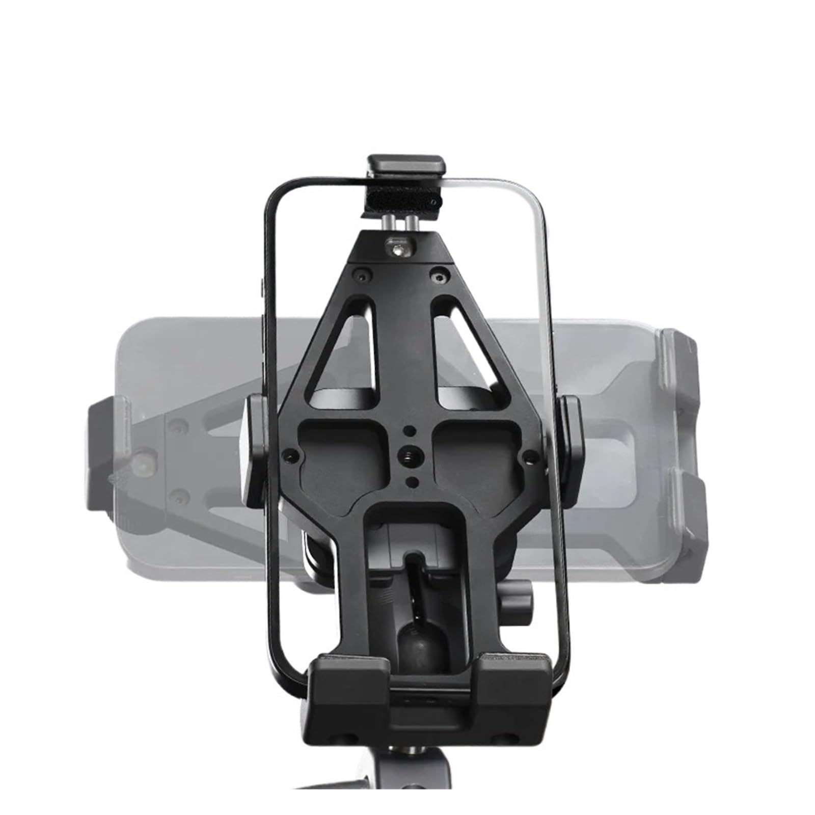 Support GPS Moto Support De Téléphone pour Moto, Fixation Guidon Réglable Et Rotative À 360° en Alliage D'aluminium avec Amortisseur