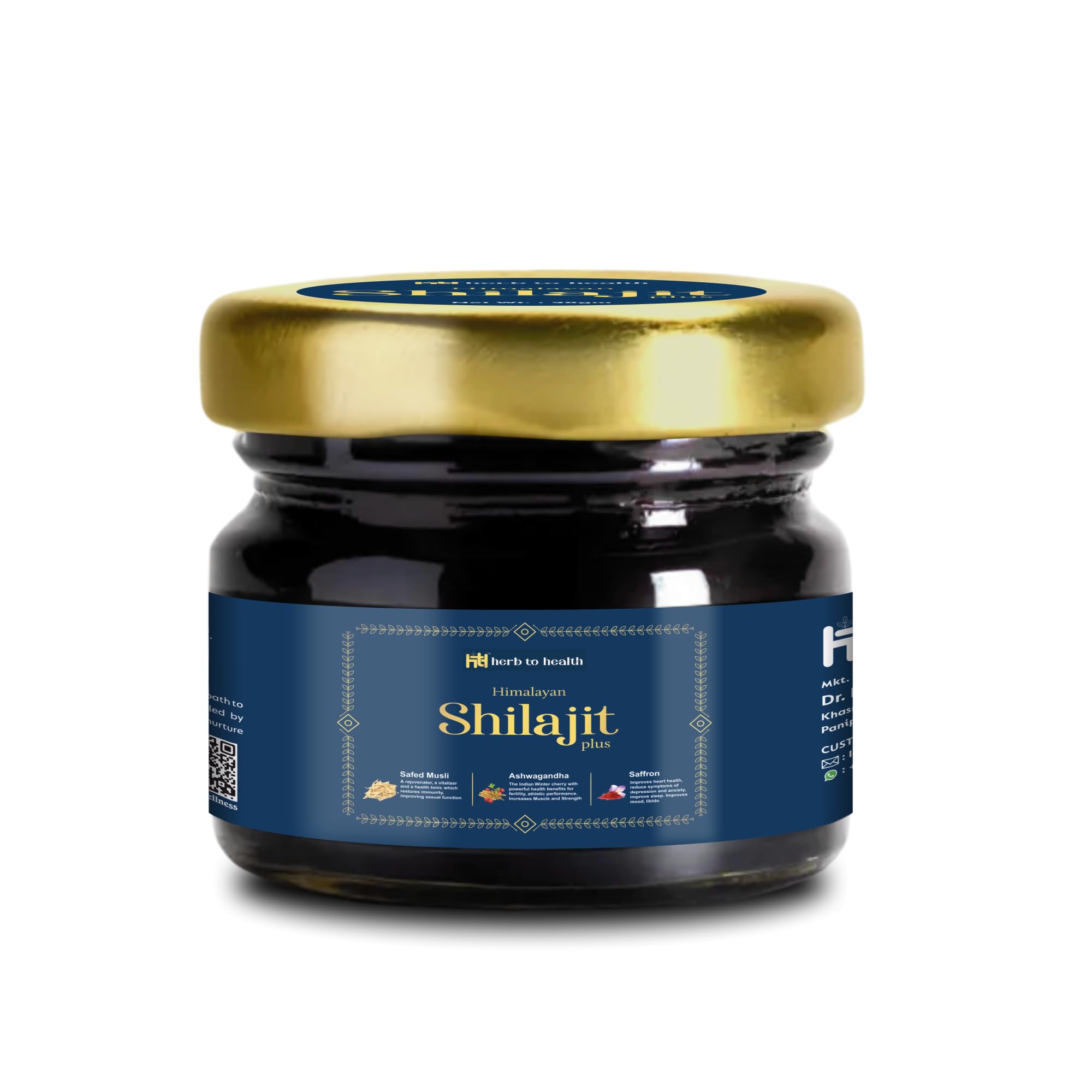 Herb To Health Himalayan Shilajit Plus Helps to improve Power, Stamina, Endurance & Strength | Pack of 1 (30 gm) (B0D9KJVKT5) Amazon Price History, Amazon Price Tracker