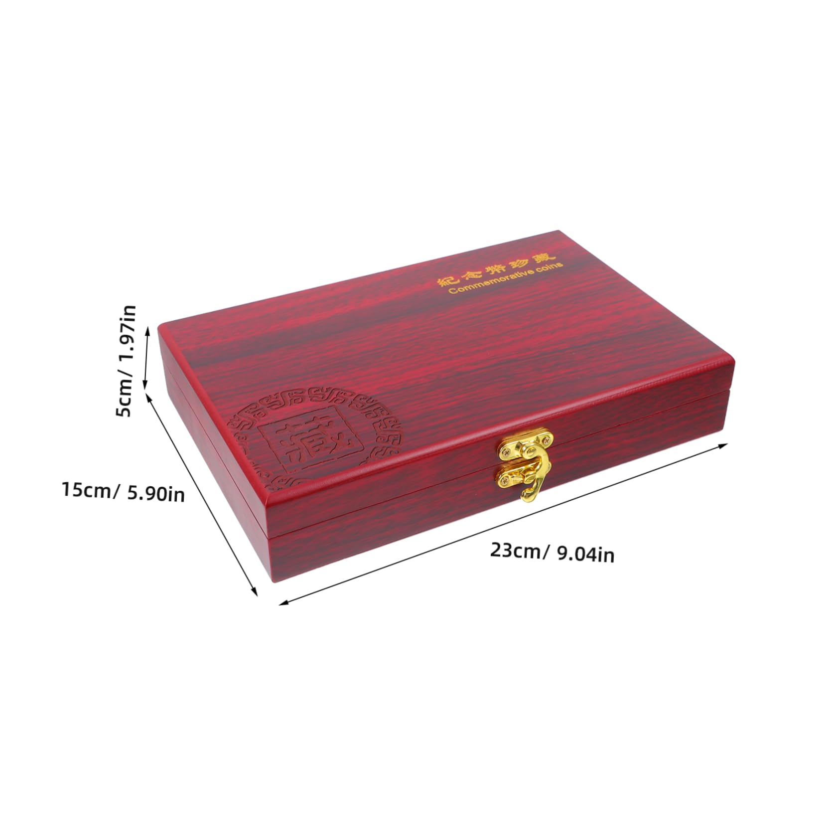 Caja de Monedas de Madera para Colección, 50 Unidades