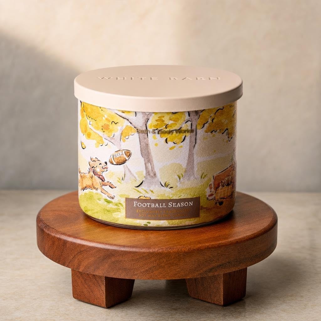 Bath & Body Works Football Season 3 Wick Candle - Fall 2026