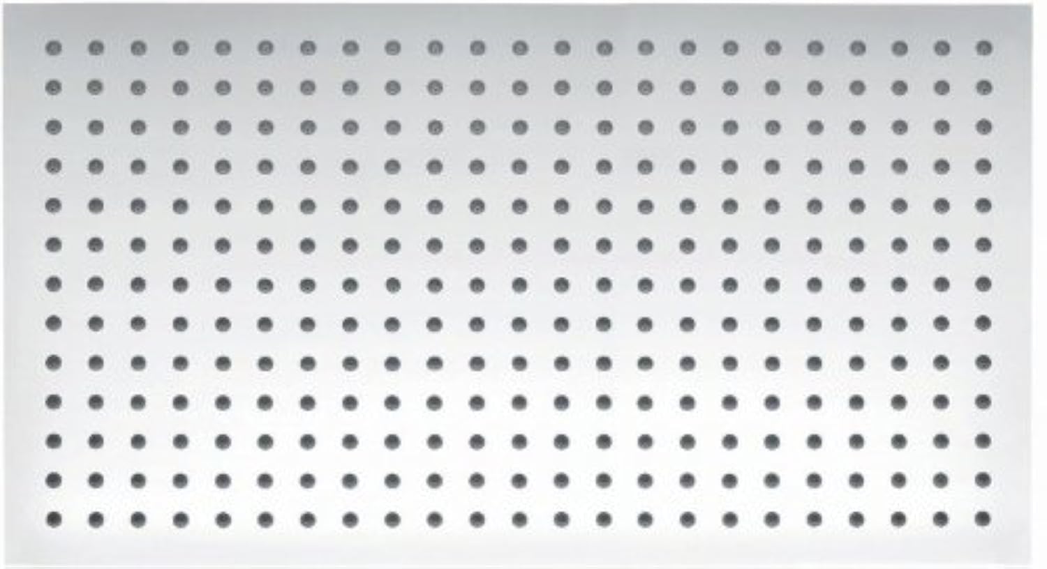 BERNSTEIN XXL-Regenduschkopf DPG2051 – Edelstahl, 50 x 30 cm, 1/2'' Anschluss, Anti-Kalk, flaches Design