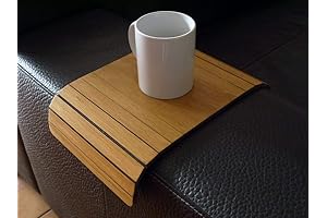 Wooden Armrest Couch Cover Holder