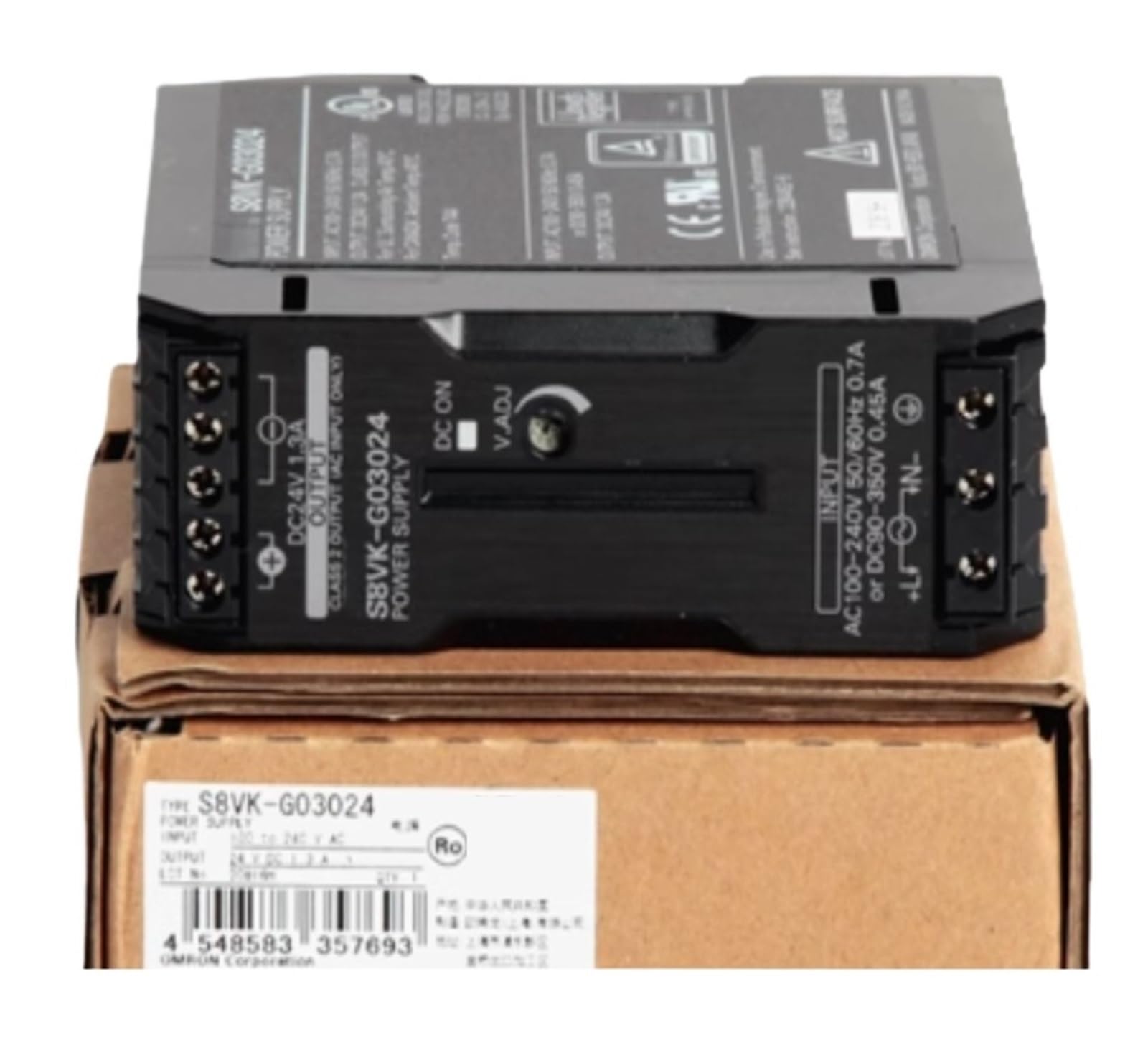 SWEWDSQG 1pcs switch power supply S8VK-G01524 15W/DC24V S8VK-G03024 30W/DC24V S8VK-G06024 60W/DC24V S8VK-G12024 120W/DC24V(S8VK-G01524 15W)