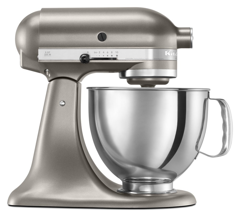 KitchenAid KSM150PSACS 5-Qt. Architect Series with Pouring Shield - Cocoa Silver