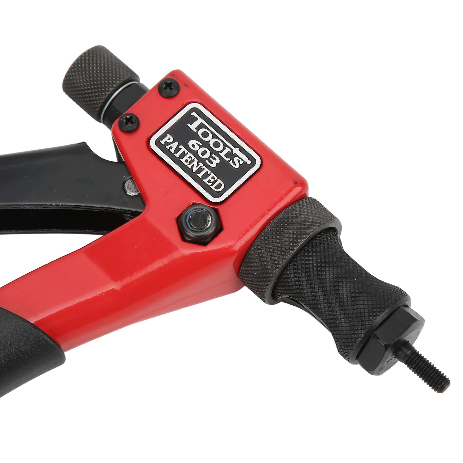 Kit de Remachado Manual Kit de Remache Manual Herramienta de Tuerca de Remache de Metal Resistente con Mandriles M3 M4 M5 M6 y SAE Uso Ergonómico con una Sola Mano para Muebles Metálicos