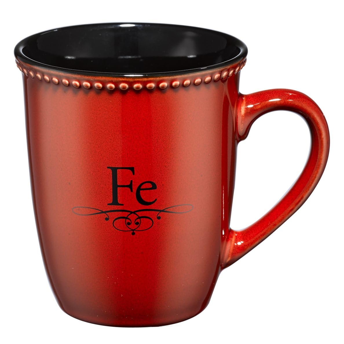 Taza roja «Fe»