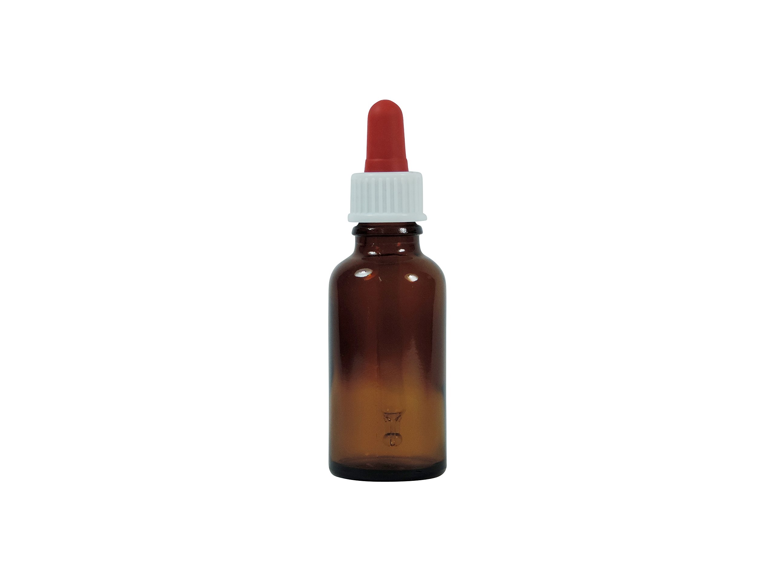Viva-Haushaltswaren 2 Brown Glass Apothecary Bottles, Glass, brown, 20 ml, 3 x 3 x 10 cm - Image 2