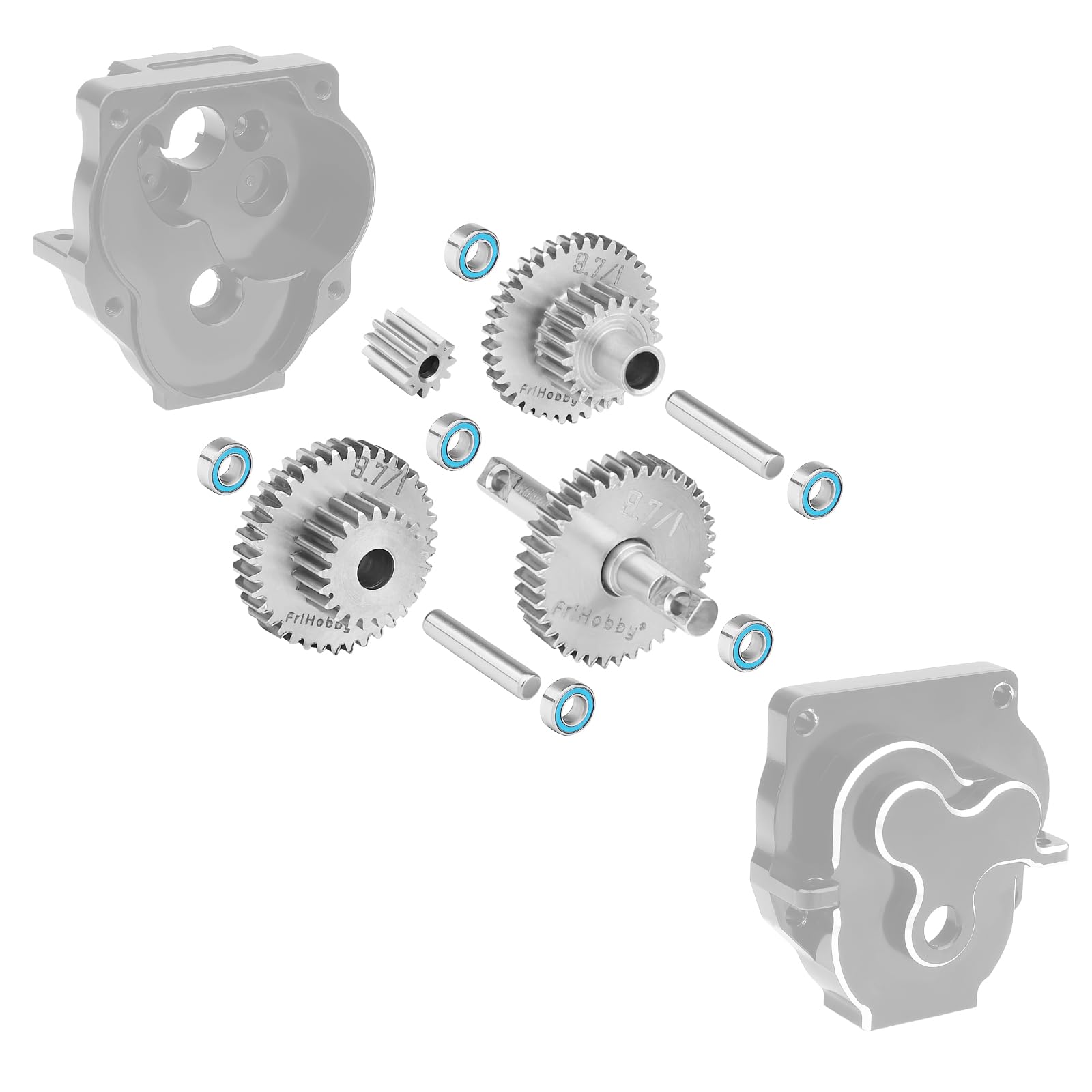 Amazon.com: FriHobby 9.7:1 Stainless Steel Overdrive Transmission