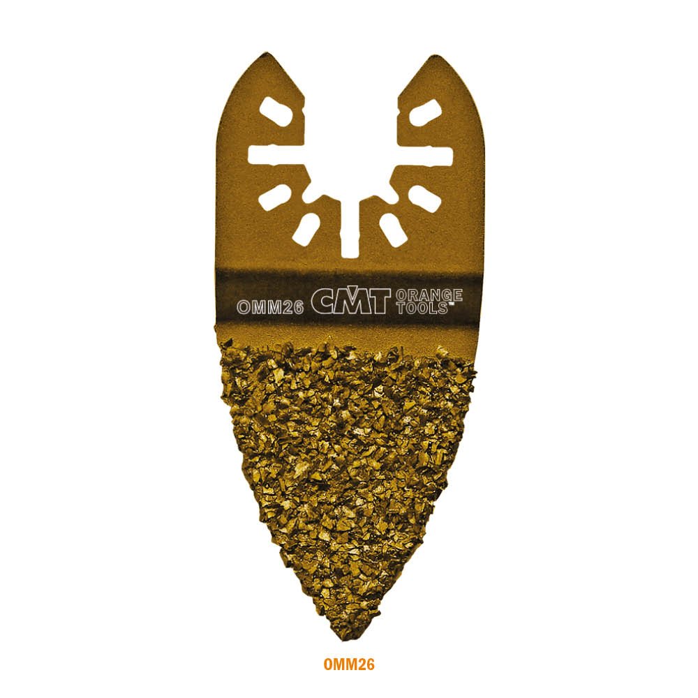 Raspa CMT Omm25-X1 Con Rivestimento In Metallo Duro - 80 Mm Per Piastrelle, Cartongesso E Legno - Foto 12