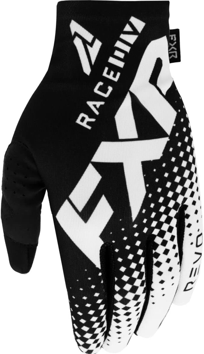 FXR 2022 Pro-Fit Lite Gloves (Medium) (Black/White)