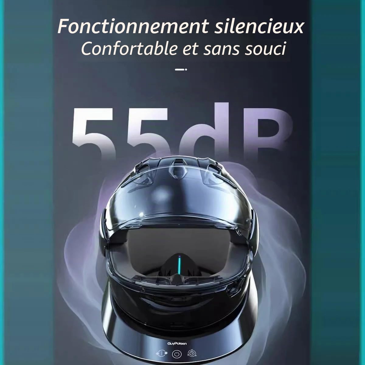 Générique Sèche-casque rapide pour moto/voiture – Stérilisation, désinfection, nettoyage, déodorisation, séchage et purification de l’air