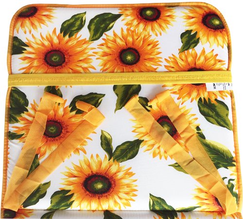 Liegestuhl Kissen Mit Sonnenblumen | Klappbar Modell Cairo Gelb 160x45cm