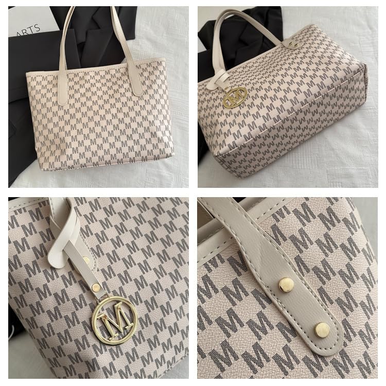 Bolso Tote para mujer con correa ancha y asa superior miniatura 6