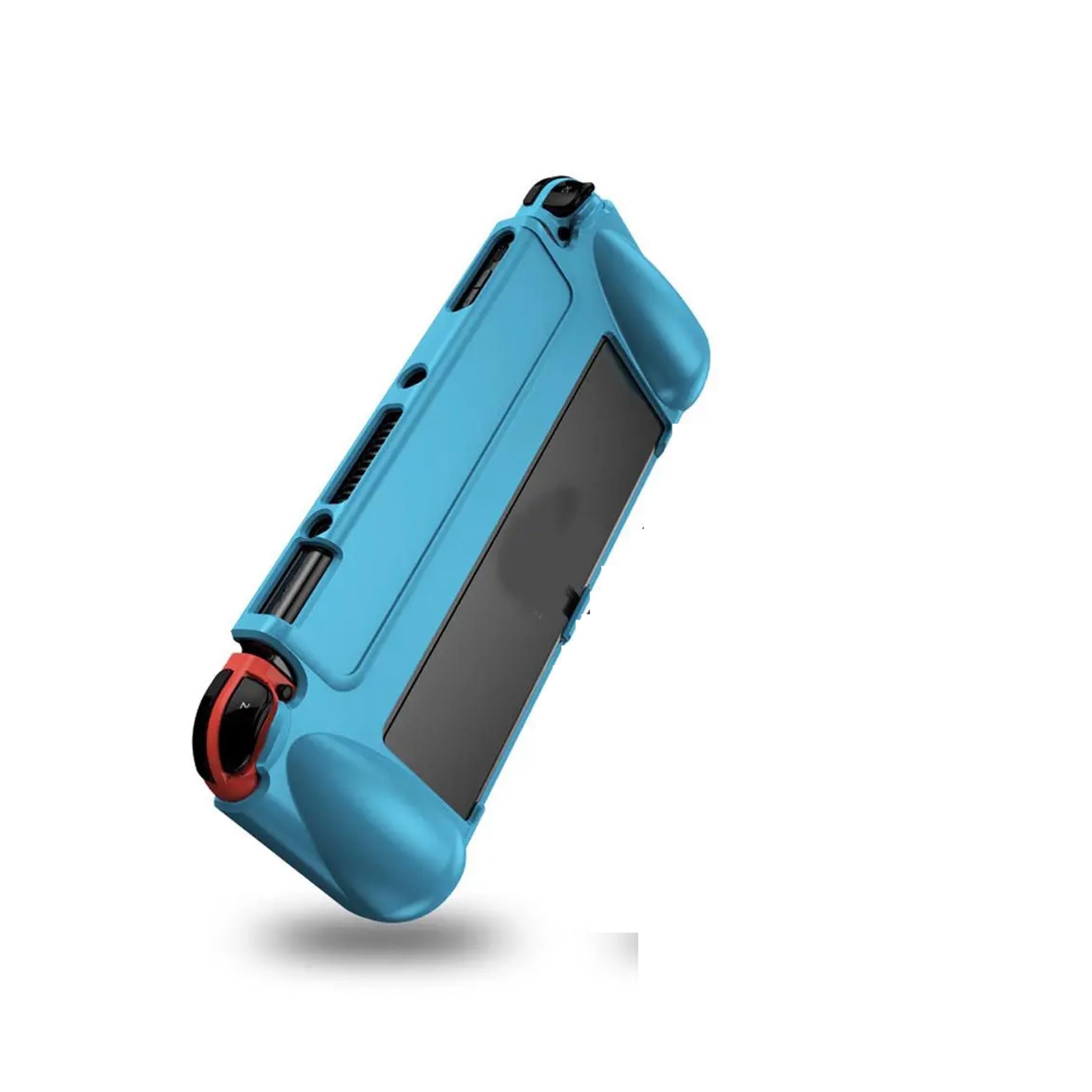 Brain Freezer Protective Clear Cover with TPU Grip Compatible with Nintendo New Switch OLED 7 Inch Console and Joy-Con Controller (2021), Blue (Device not Included) (B09VDBDB69) Amazon Price History, Amazon Price Tracker