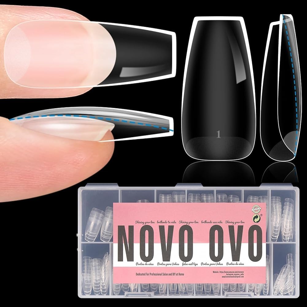 Amazon | NOVO OVO Extra Thick Medium Coffin 極厚コフィンネイル