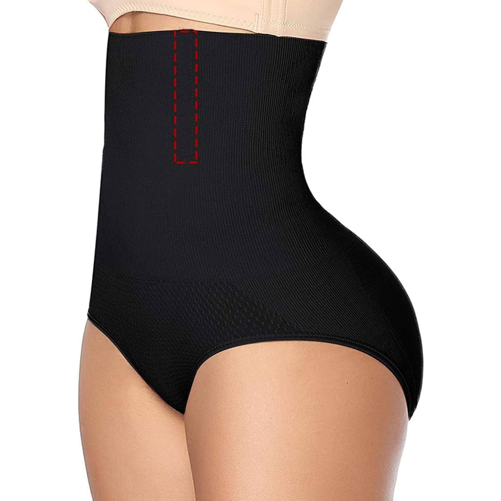 Calzoncillos con Control de Barriga para Mujer, Ropa Moldeadora de Cintura Alta, Bragas sin Costuras, Moldeador de Cuerpo Adelgazante, Levantador de glúteos