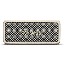 Marshall Emberton II Altoparlanti Bluetooth portatili Wireless accoppiabili IP67 Resistente a polvere e acqua, 30+ ore di riproduzione Ricarica rapida, Crema